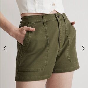 Madewell Curvy Perfect Fatigue Shorts